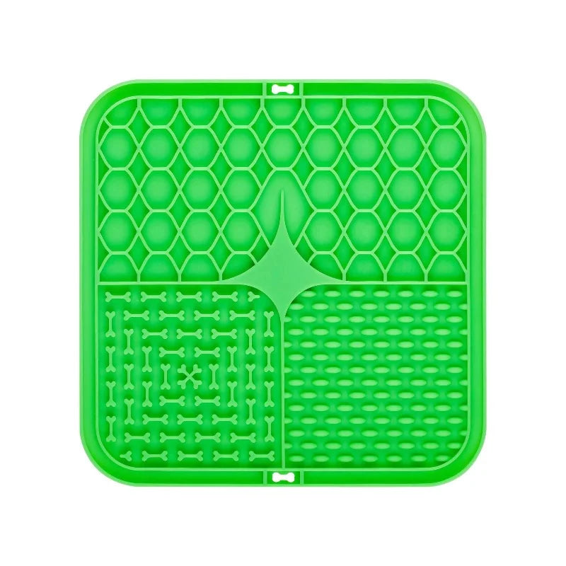 Silicone Dog Lick Mat & Slow Feeder