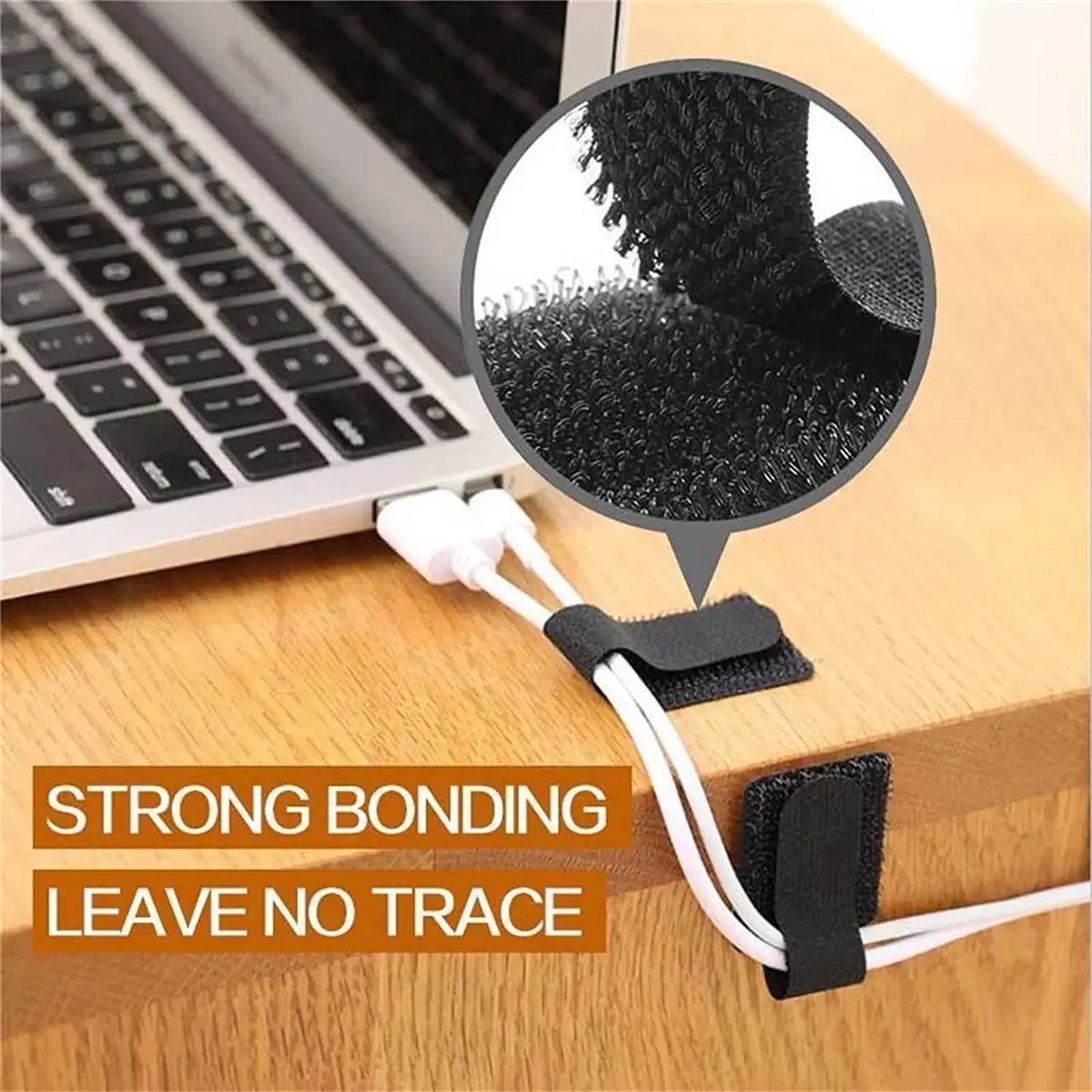 20-Piece Adhesive Cable Organizer Set