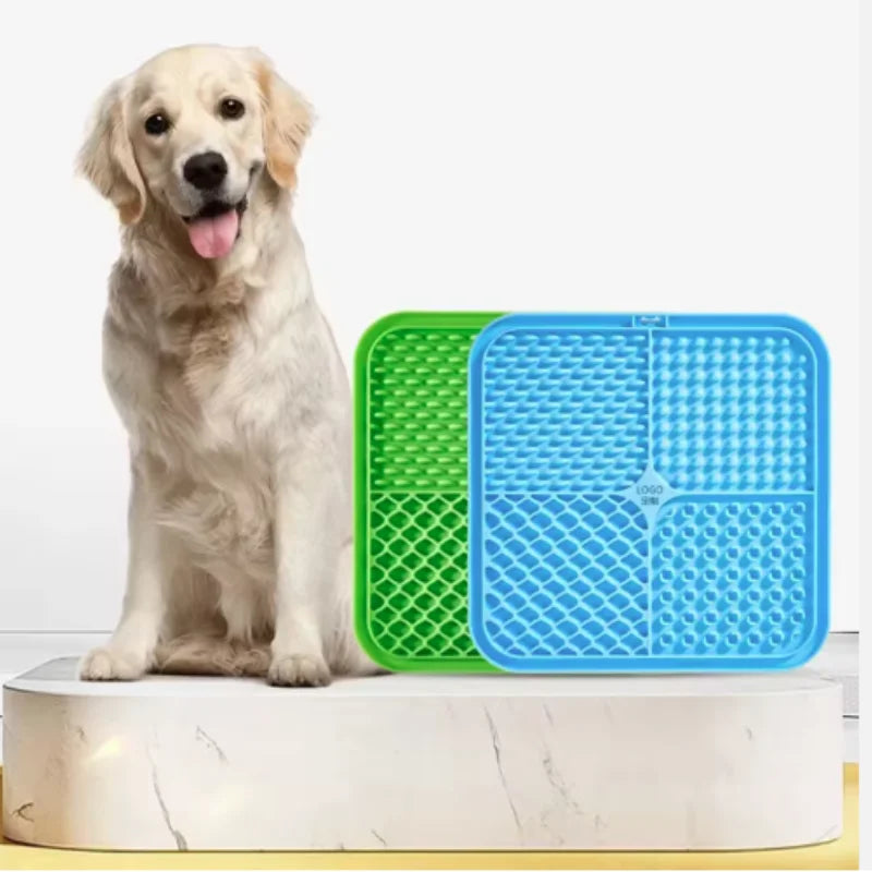 Silicone Dog Lick Mat & Slow Feeder