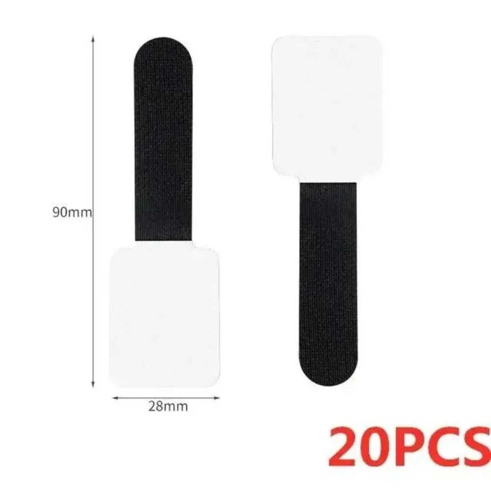 20-Piece Adhesive Cable Organizer Set