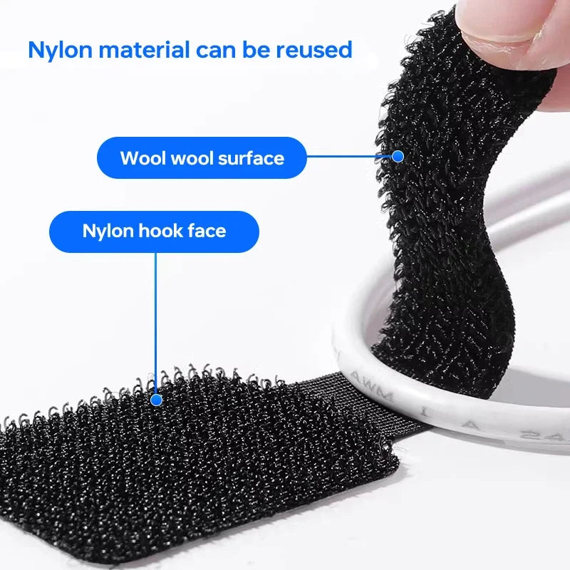 20-Piece Adhesive Cable Organizer Set