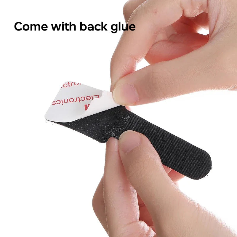 20-Piece Adhesive Cable Organizer Set